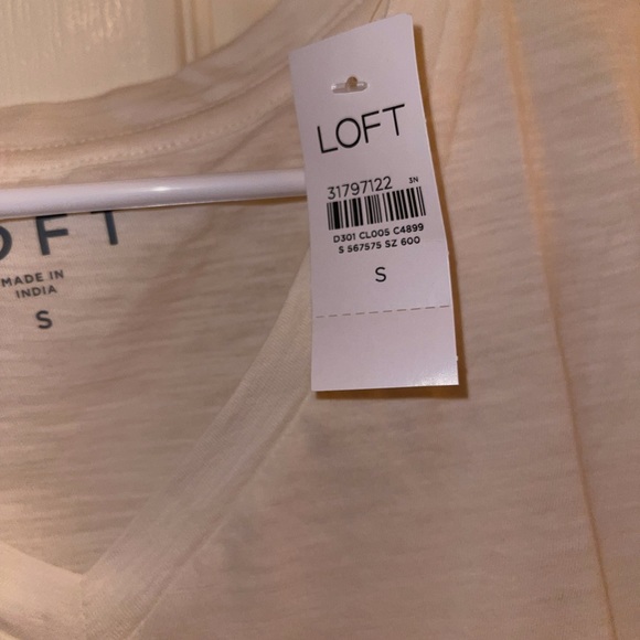 White Laced Peasant Top - Picture 4 of 5